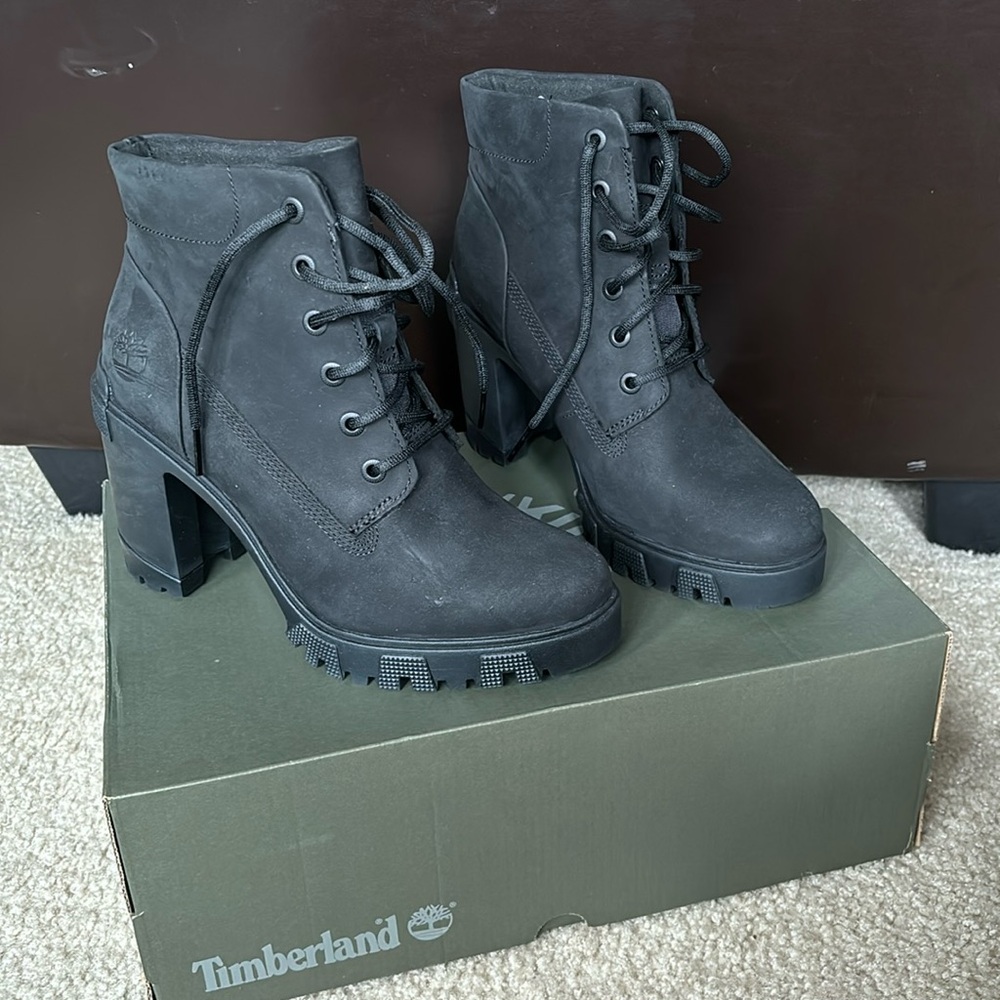 Timberland Lana Point lace up boot - black - 8.5